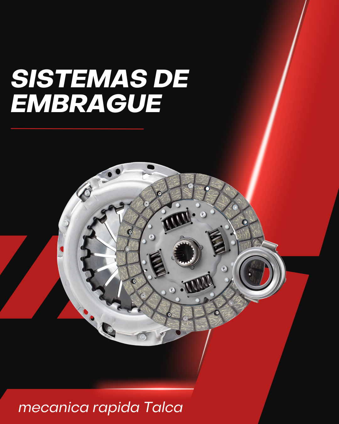 REPARACIÓN Y REVISIÓN SISTEMA DE EMBRAGUE